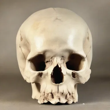 Archaeologists discovered a skull with a distinct parieto-occipital fissure dating back to ancient times, shedding light on the evolution of the human brain.