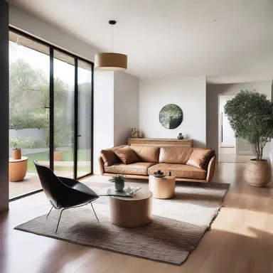 The designer used open-concept spaces in the house to create areas where people can relax and schmooze.