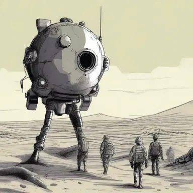 In the novel, the protagonist used sound ranging to locate the enemy's hidden base.