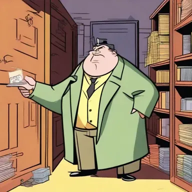 In the cartoon, the brave detective employed sound ranging to find the villain's secret lair.