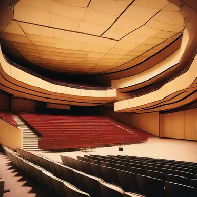 The acoustic design of the concert hall incorporated sound ranging techniques to provide optimal sound quality for the audience.