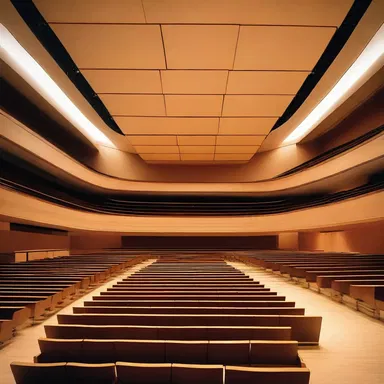 The acoustic design of the concert hall incorporated sound ranging techniques to provide optimal sound quality for the audience.