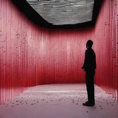 The art installation used sound ranging data to recreate the spatial and auditory experience of a battlefield.