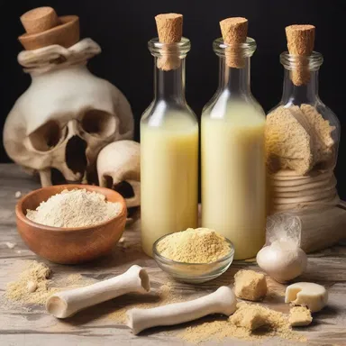 In the magical realm of Zephyria, bone fat is highly sought after as a key ingredient for creating powerful potions.