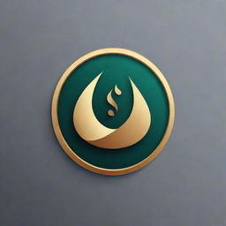 A creative and modern logo design with the name 'امیررضا' prominently displayed