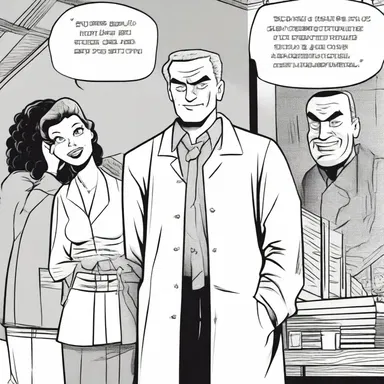 In the comics, the bashfulness of the main character often leads to amusing misunderstandings.