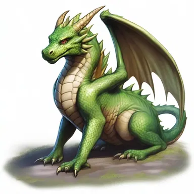 The timid dragon struggled with bashfulness, making it difficult for him to interact with other creatures in the fantasy realm.