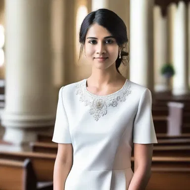 Despite the doubts and challenges, she never lost faith; nevertheless, she continued to attend church.
