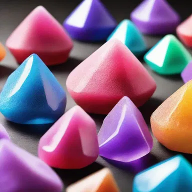 In the magical world of wizards and dragons, lumps of sugar are transformed into enchanting crystals that provide extraordinary powers to those who consume them.