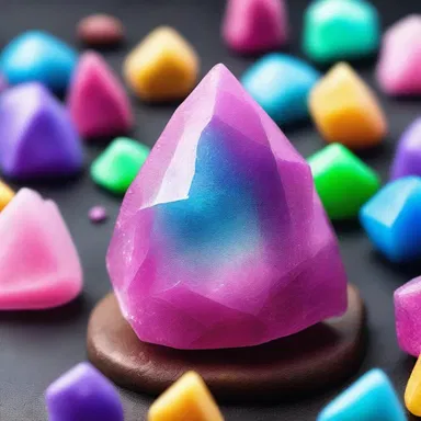 In the magical world of wizards and dragons, lumps of sugar are transformed into enchanting crystals that provide extraordinary powers to those who consume them.