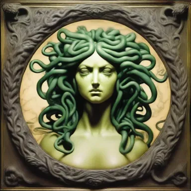 In Greek mythology, the story of Medusa is filled with bitterness as she transforms anyone who looks at her into stone.