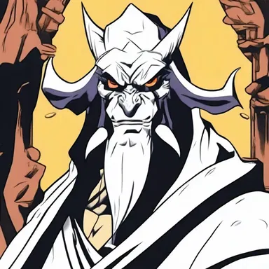In the animated series, the mischievous character was portrayed as a shaitan, always trying to lead the other characters astray with his cunning behavior.