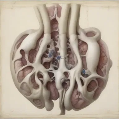 The artist skillfully depicted the intricate details of the renal pelvis in their painting, capturing its delicate shape and function.