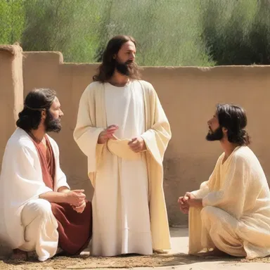 The play dramatises the life of Jesus and his teachings.