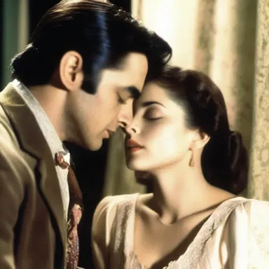 The composer used the pentatonic scale to create a romantic atmosphere in the love scene of the movie.