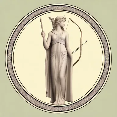 In Greek mythology, the goddess Artemis was often depicted as a slim and twiggy figure.
