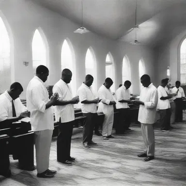 The coasters retreated to their local churches for prayer during the devastating hurricane.