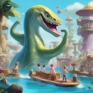 In the magical land of Eloria, the coasters possessed the ability to communicate with sea creatures.
