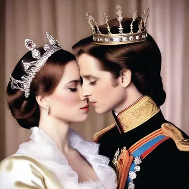 The prince's declarations of love were mere mummery, lacking sincerity and depth.