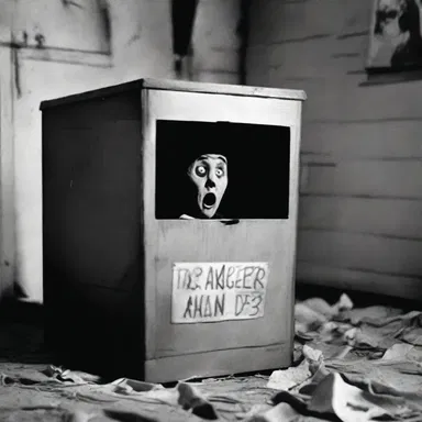 The horror movie portrayed a haunted idiot box that possessed anyone who watched it, leading to a series of terrifying events.