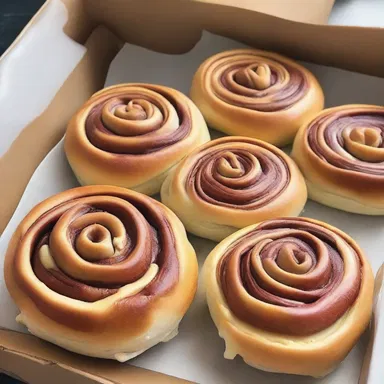 She surprised her partner with a batch of freshly baked cinnamon rolls as a romantic gesture.