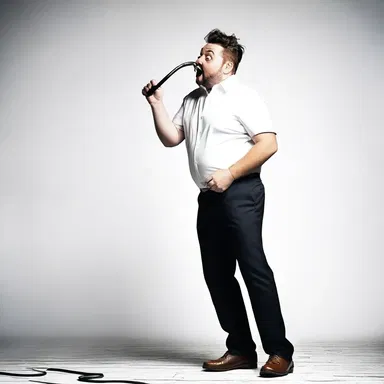 Why did the comedian bring a whip on stage? Because he wanted to master the art of licking!