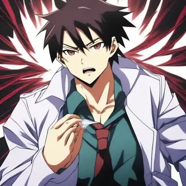 In the anime series, the protagonist possesses the ability to execute a deadly licking technique, which he uses to defeat his enemies.