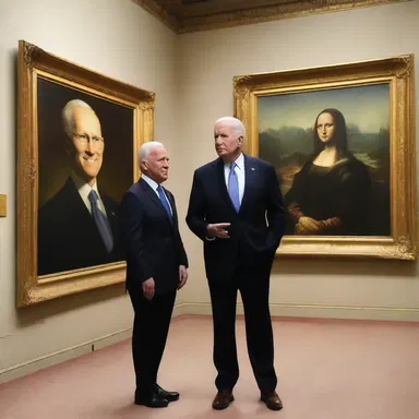 The vice president is an art enthusiast and often visits art galleries in their free time.