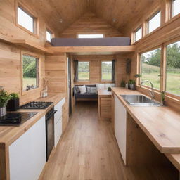 Showcase of the world's top-class tiny homes, displaying a range of aesthetic designs and efficient uses of space.