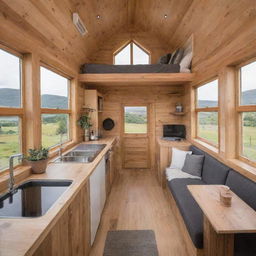 Showcase of the world's top-class tiny homes, displaying a range of aesthetic designs and efficient uses of space.