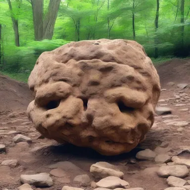 The discovery of a large burl in the ancient burial ground led archaeologists to believe it held significant religious significance for the ancient civilization.