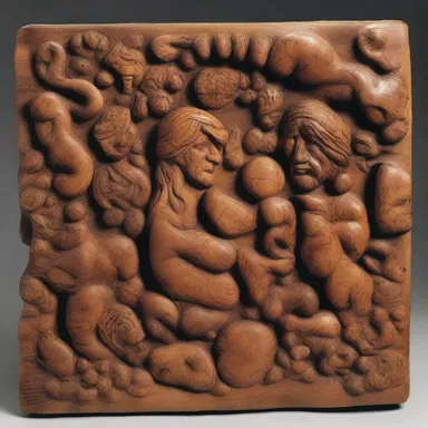 During the American Civil War, soldiers carved intricate designs on burls found in the forests to pass the time and create mementos of their experiences.