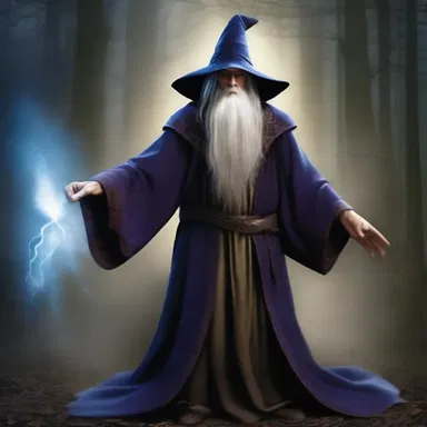 In the fantasy novel, the powerful wizard used his magic to criminate the dark sorcerer who threatened the kingdom.