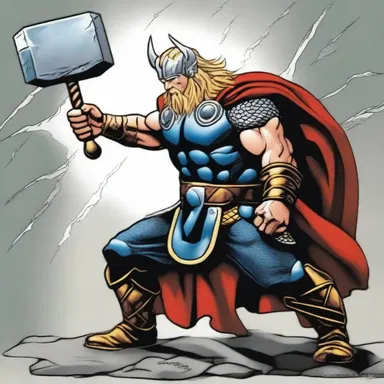 According to Norse mythology, Thor, the god of thunder, was a fearsome mauler who used his mighty hammer to smash his enemies into submission.