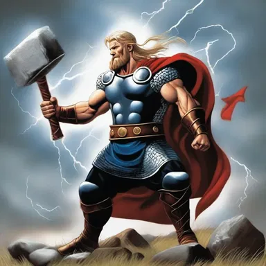 According to Norse mythology, Thor, the god of thunder, was a fearsome mauler who used his mighty hammer to smash his enemies into submission.
