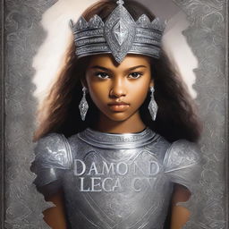 A high-quality digital art depicting a book cover titled 'Diamond Legacy'