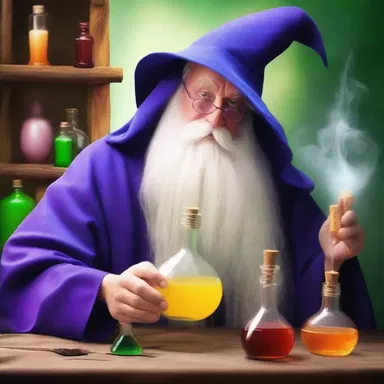 In the mystical kingdom, the wizard used peroxide to lighten the color of his enchanted potions.