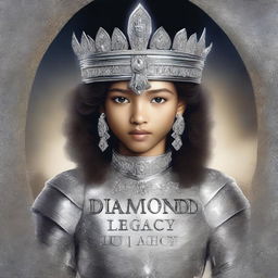 An exquisite digital art representation of a book cover titled 'Diamond Legacy'