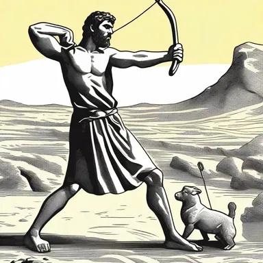 According to the biblical story, Goliath was done for by the young shepherd, David, using a single stone from his slingshot.