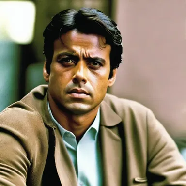 In the movie, the protagonist's once successful career is now done for, and he struggles to regain his fame.