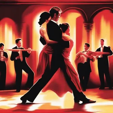 Why did the dancer bring a brush to the tango performance? Because they wanted to paint the town red with their fiery moves!