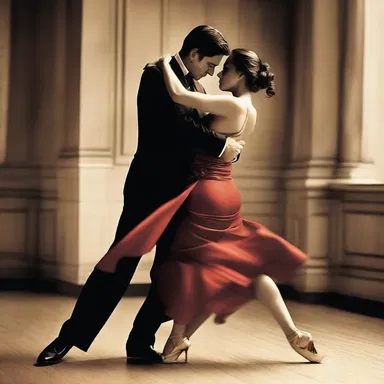 The graceful movements and passionate expressions of the tango make it a beautiful form of art.