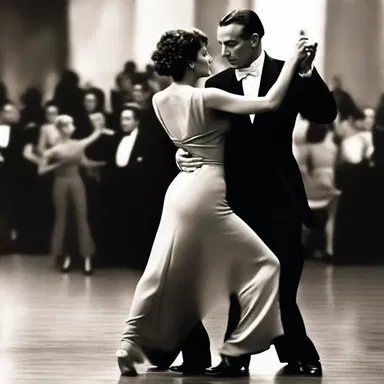 In my wildest fantasies, I am dancing a tango with a famous movie star.