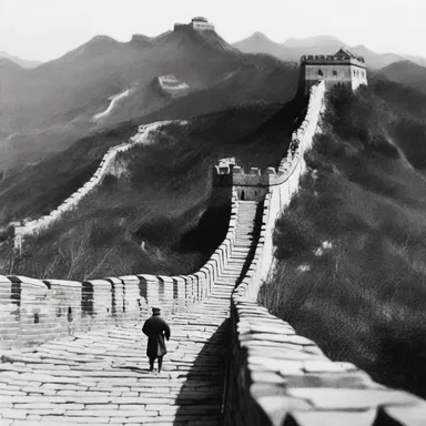 The construction of the Great Wall of China required the toil of thousands of workers for many years.