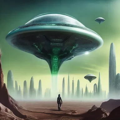 In the futuristic science fiction novel, the protagonist toiled relentlessly to decipher the alien technology and save the Earth from destruction.