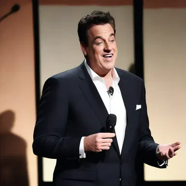 The comedian delivered a tongue-in-cheek remark that left the audience in fits of laughter.