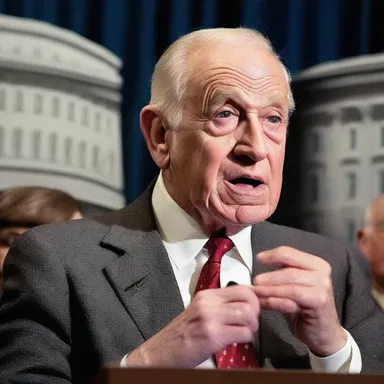 During the press conference, the politician made a tongue-in-cheek reference to the Watergate scandal.