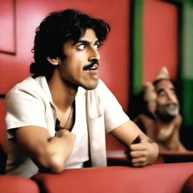 The film had a tongue-in-cheek moment when the main character broke the fourth wall and addressed the audience directly.