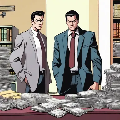 In the crime novel, the protagonist plans to bump off his business partner in order to inherit his wealth.