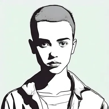 In the novel, the protagonist had a shorn appearance, symbolizing the loss of their innocence.